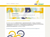 stepforward.at Webseite Vorschau
