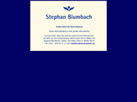 stephan-blumbach.de Webseite Vorschau