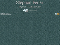 stephan-feder.de Webseite Vorschau