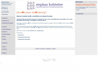 stephan-hofstetter.de Webseite Vorschau