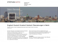 stephan-katic.de Webseite Vorschau