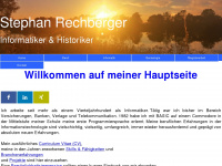 stephan-rechberger.de Webseite Vorschau