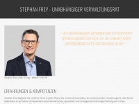 stephanfrey.ch Webseite Vorschau