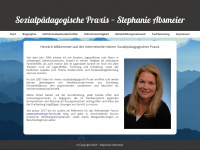 stephanieabsmeier.de Webseite Vorschau