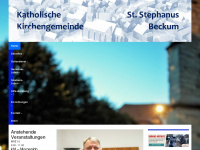 stephanus-beckum.de Webseite Vorschau
