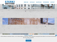 sterkibau.ch Webseite Vorschau