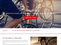sterki-bike.ch Webseite Vorschau