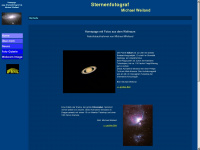 sternenfotograf.de Webseite Vorschau