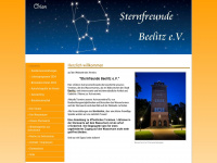 sternwarte-beelitz.de Webseite Vorschau