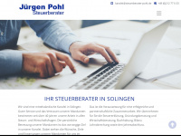 steuerberater-pohl.de Webseite Vorschau