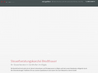 steuerberater-sonthofen.de Webseite Vorschau