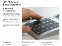 steuerberatung-nussbaum.de Webseite Vorschau