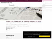 steuerberatung-sens.de Webseite Vorschau