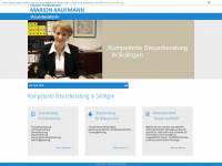 steuerbuero-kaufmann.de Webseite Vorschau