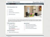 steuerbuero-ulrich.de Webseite Vorschau