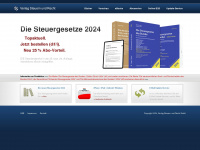 steuergesetze.ch Webseite Vorschau