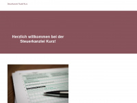 steuerkanzlei-kurz.de Webseite Vorschau