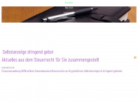 steueroffice-goetzenberger.de Webseite Vorschau