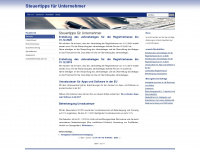steuertipps-fuer-unternehmer.at Webseite Vorschau