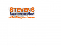 stevens-bauunternehmen.de Webseite Vorschau