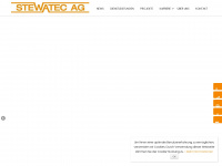 stewatec.ch Webseite Vorschau