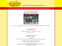 stewa-holz.at Webseite Vorschau