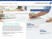steyer-architekt.de Webseite Vorschau