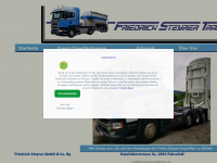steyrer-trans.at Webseite Vorschau