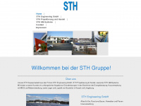 sth-gruppe.de Webseite Vorschau