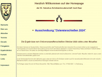 sthubertusirsch.de Webseite Vorschau