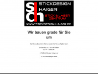 stickdesign-haiger.de Webseite Vorschau