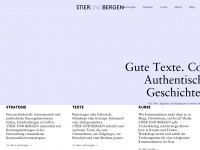 stierundbergen.ch Webseite Vorschau