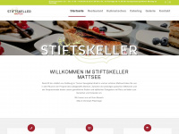 stiftskeller-mattsee.at Webseite Vorschau
