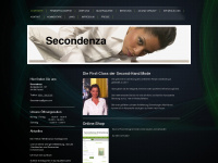 secondenza.com Webseite Vorschau