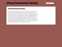 stiftung-denkmalschutz-hamburg.de Webseite Vorschau