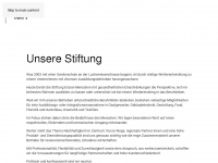 stiftung-enzian.ch Webseite Vorschau