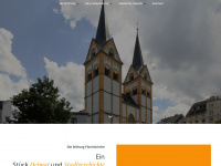 stiftung-florinskirche.de Webseite Vorschau