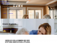 stiftung-innovation-und-pflege.de Webseite Vorschau