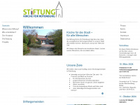 stiftung-kirche-fuer-rotenburg.de Webseite Vorschau