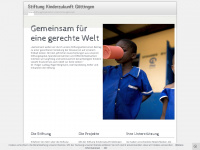 stiftung-kinderzukunft.de Webseite Vorschau