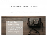 stiftung-photographie.de Webseite Vorschau