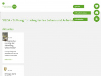 stiftung-silea.ch Webseite Vorschau