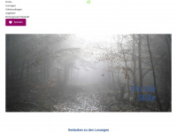 stille.ch Webseite Vorschau