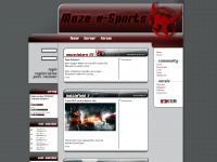 maze-esports.de Webseite Vorschau