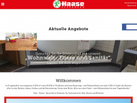 holz-haase.de Webseite Vorschau