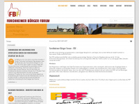 fbf-forchheim.de Webseite Vorschau