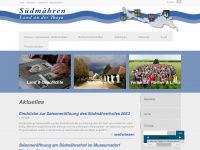 suedmaehren.at Webseite Vorschau