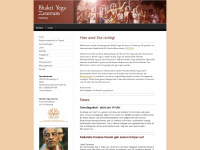 bhaktiyogazentrum.de Webseite Vorschau