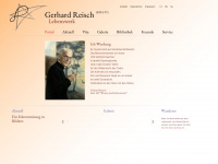 gerhardreisch.com Webseite Vorschau