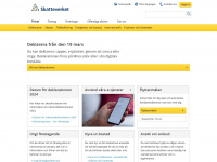 skatteverket.se Webseite Vorschau